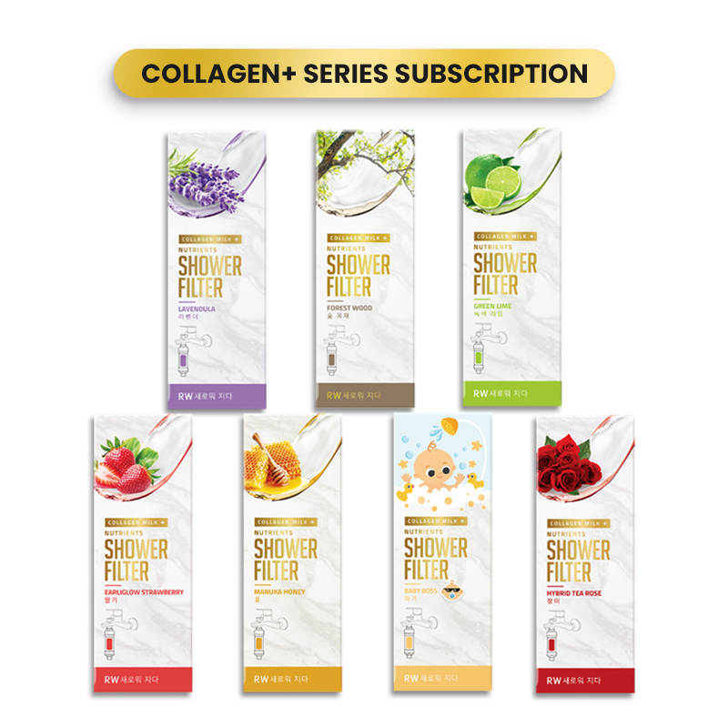 Collagen Milk Shower filter Subscription (3 Filters Per Quarter)